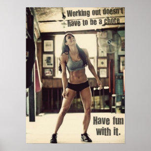 Workout Motivational Poster