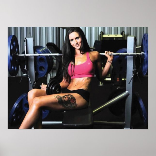 Workout Motivational Poster (Front)