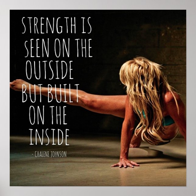 Workout Motivational Poster (Front)