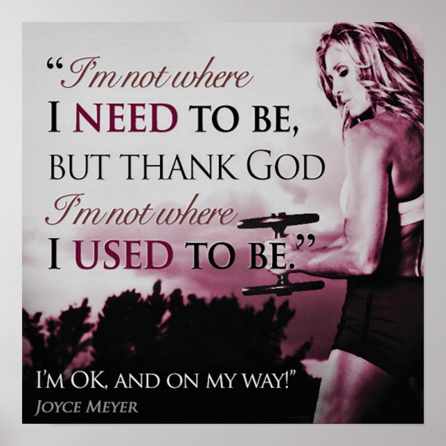 Workout Motivational Poster (Front)