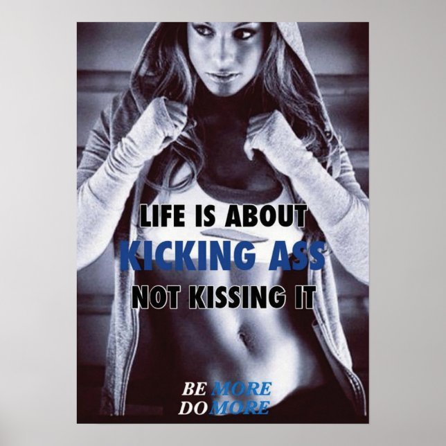 Workout Motivational Poster (Front)