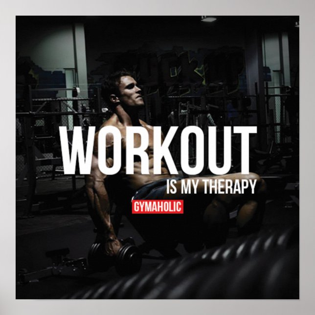 Workout Motivational Poster (Front)