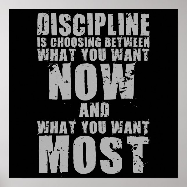 Workout Motivational Poster (Front)