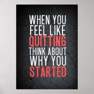 Workout Motivational Poster