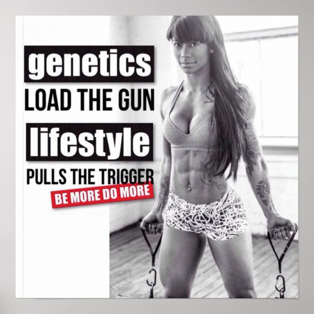 Workout Motivational Poster (Front)