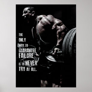 Workout Motivational Poster