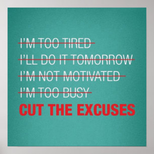 Workout Motivational Poster