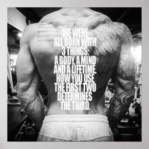 Workout Motivational Poster