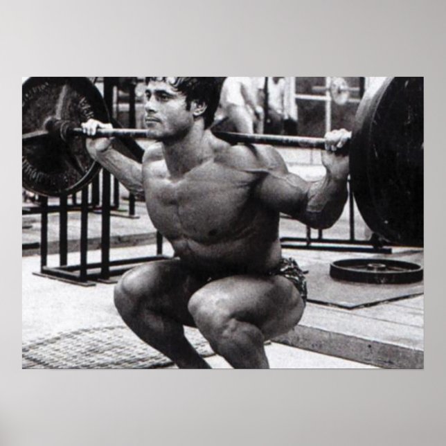 Workout Motivational Poster (Front)