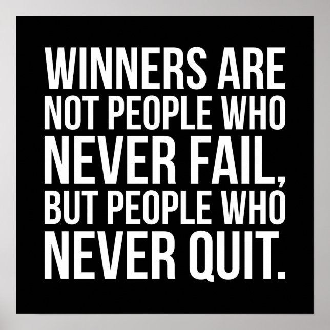 Workout Motivational Poster (Front)