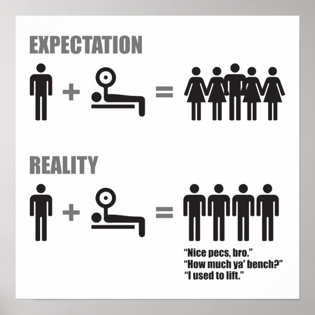 Workout Motivational Poster (Front)