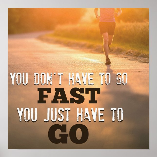 Workout Motivational Poster (Front)