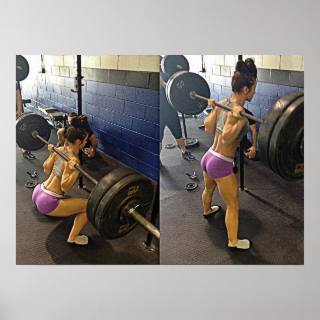 Workout Motivational Poster (Front)