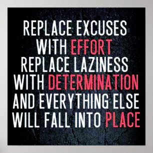Workout Motivational Poster