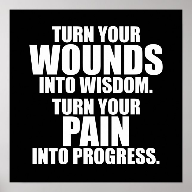 Workout Motivational Poster (Front)