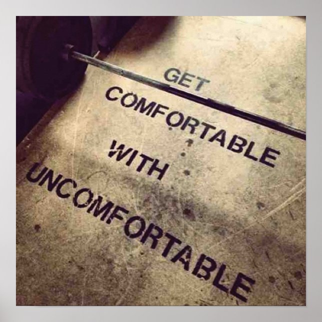 Workout Motivational Poster (Front)