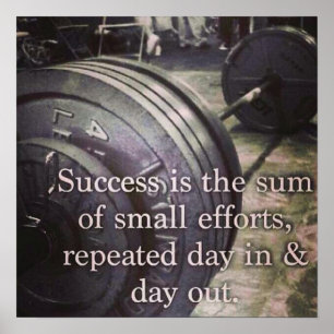 Workout Motivational Poster