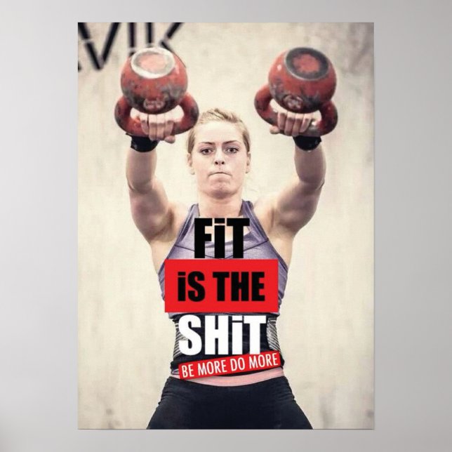 Workout Motivational Poster (Front)