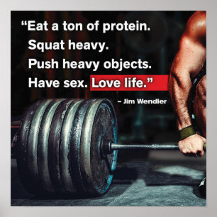 Workout Motivational Poster