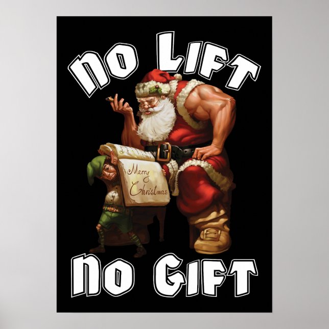 Workout Motivational Poster (Front)