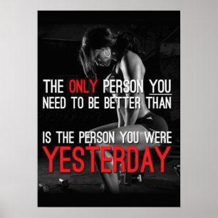 Workout Motivational Poster