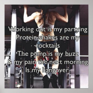 Workout Motivational Poster
