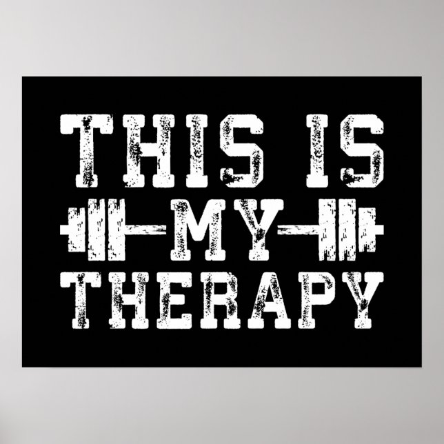 Workout Motivational Poster (Front)