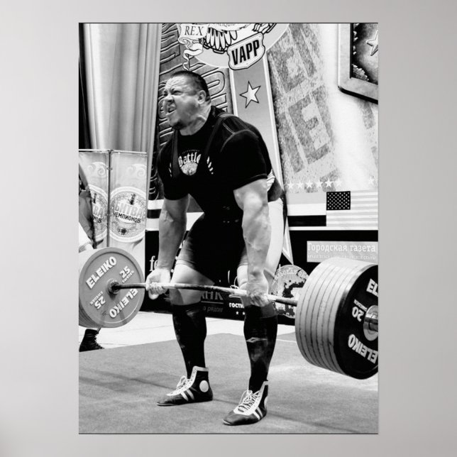 Workout Motivational Poster (Front)