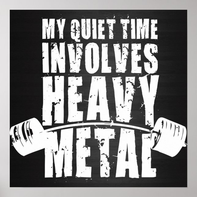 Workout Motivational Poster (Front)