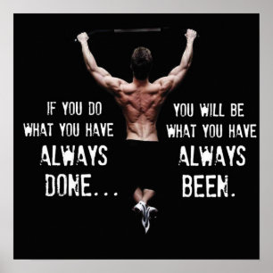 Workout Motivational Poster