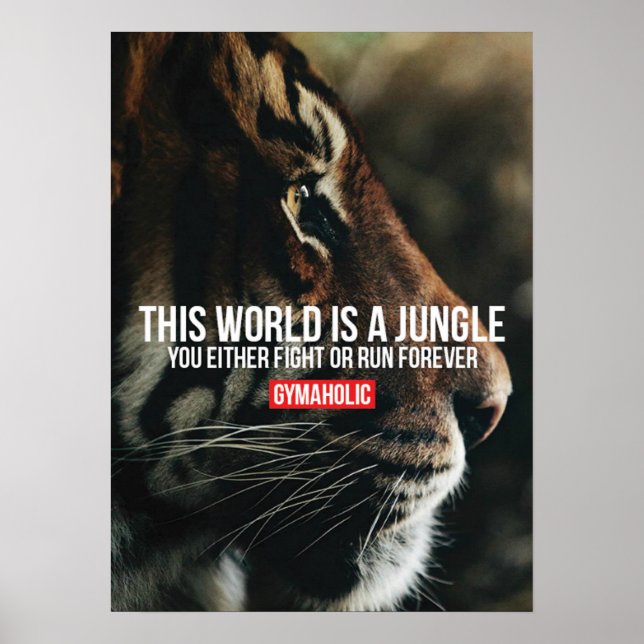 Workout Motivational Poster (Front)