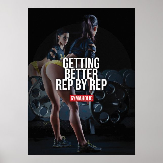 Workout Motivational Poster (Front)