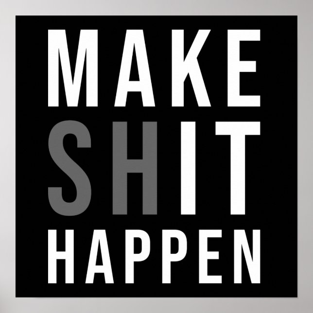 Workout Motivational Poster (Front)