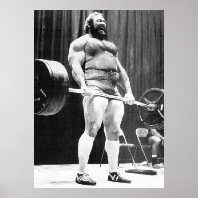 Workout Motivational Poster (Front)