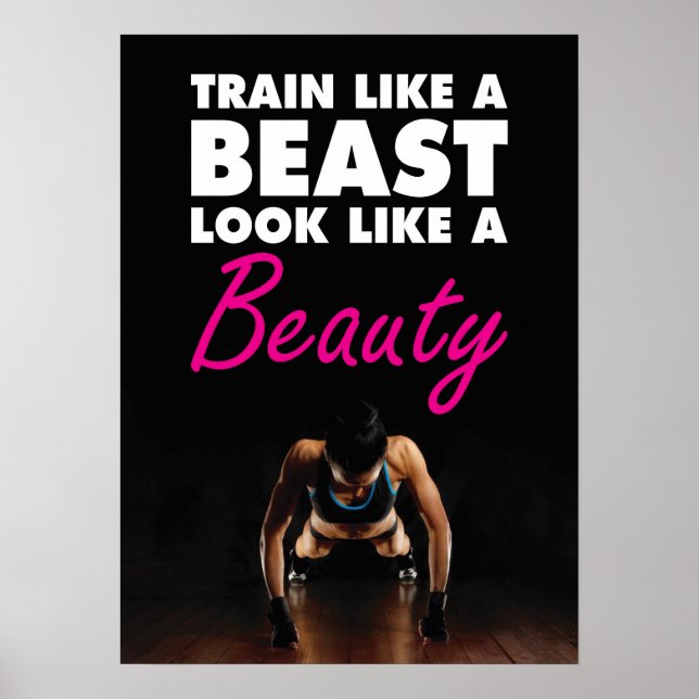 Workout Motivational Poster (Front)