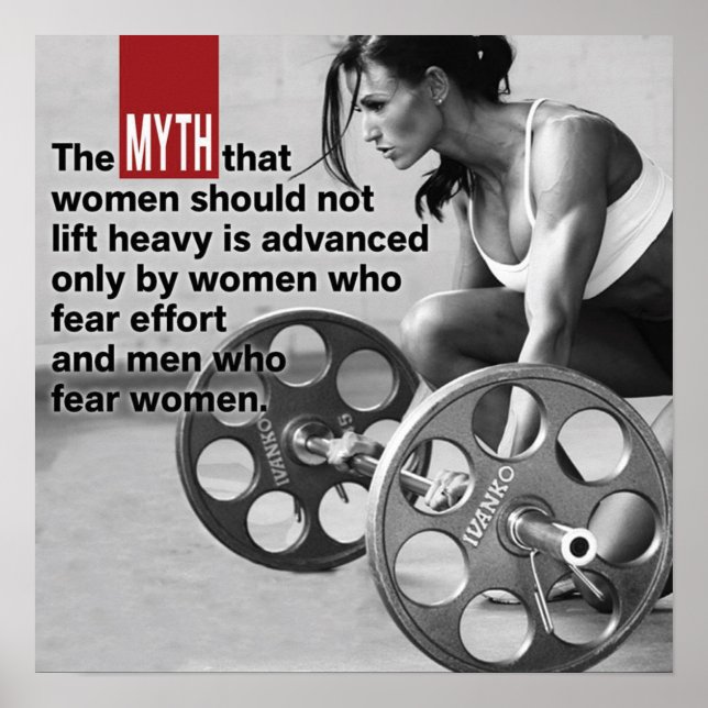 Workout Motivational Poster (Front)