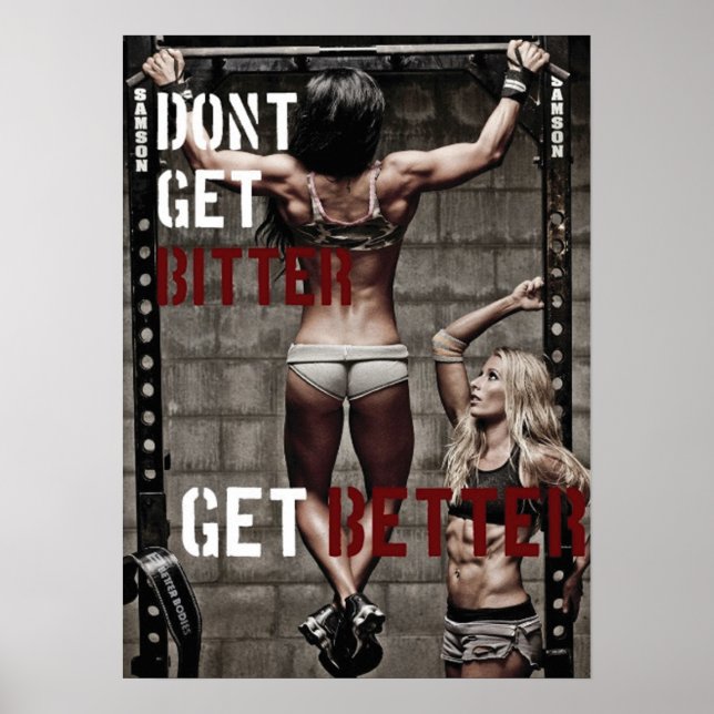 Workout Motivational Poster (Front)