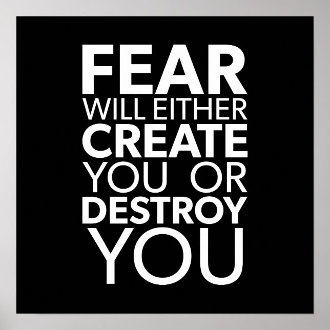 Workout Motivational Poster (Front)