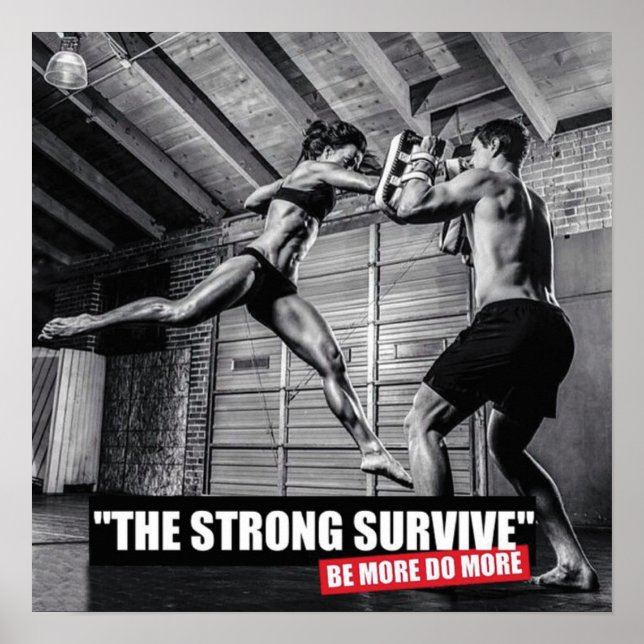 Workout Motivational Poster (Front)