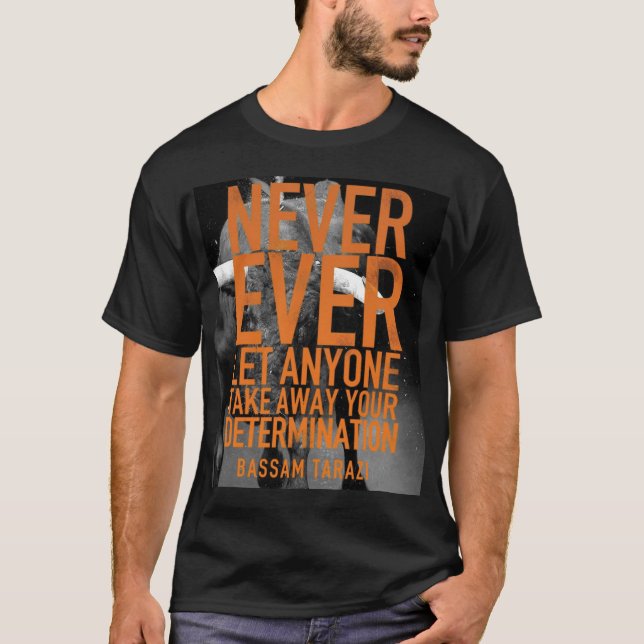 Workout Motivational T-Shirt (Front)