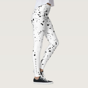 Workout Paint Splatter Leggings