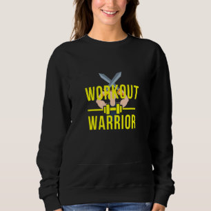 Workout Warrior Gym Training Exercise Bootcamp Ins Sweatshirt