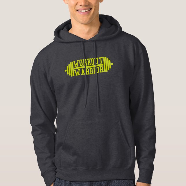 Workout Warrior  Hoodie (Front)