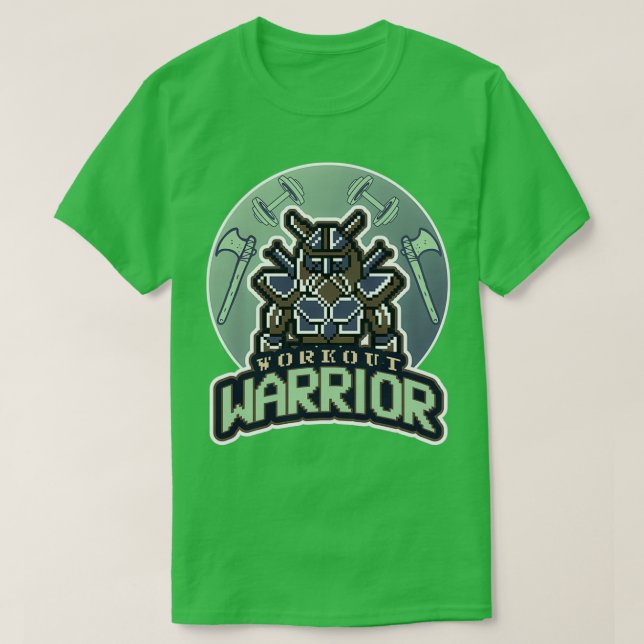 Workout Warrior T-Shirt (Design Front)