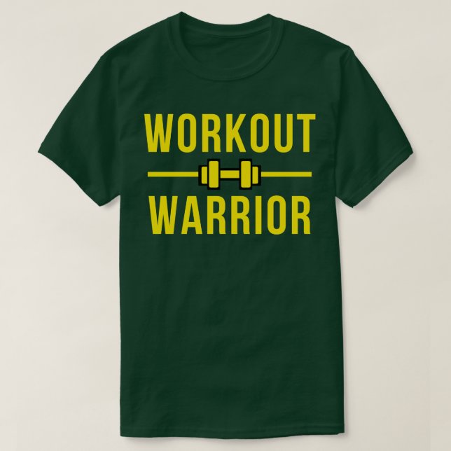Workout Warrior Workout T-Shirt (Design Front)