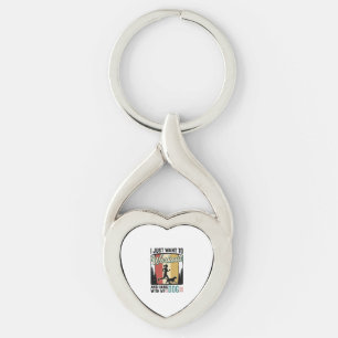 Workout With My Dog Vintage Running Shirt Design_1 Key Ring