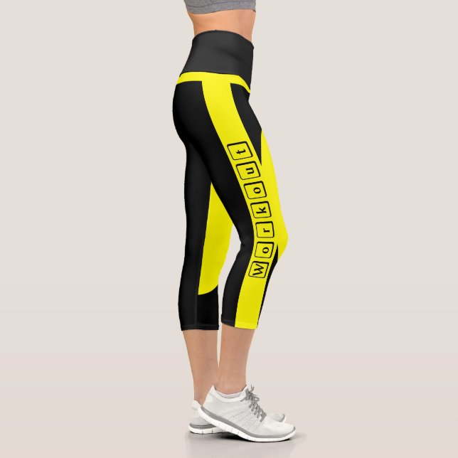 Workout With Us Today Capri Leggings (Right)