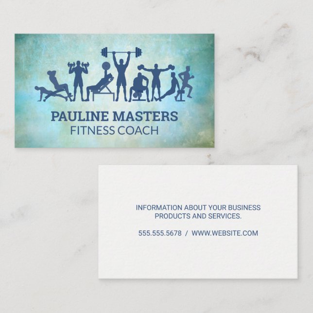 Workouts and Fitness Appointment Card (Front/Back)