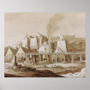 Works at Blaenavon, from 'An Historical Tour in Mo Poster