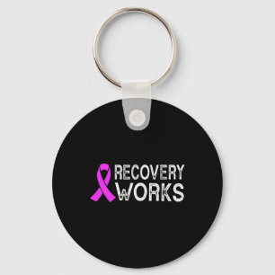 Works End Addiction Overdose Awareness Key Ring